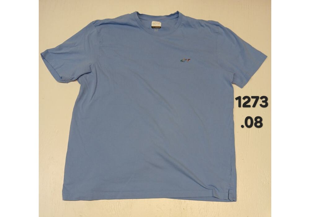 Greg Norman (2XL) Blue Short Sleeve Crew Neck Loose Fit Tee